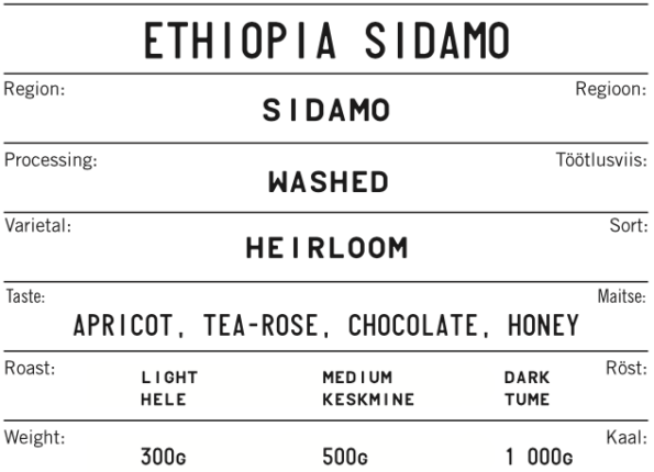 ETHIOPIA SIDAMO